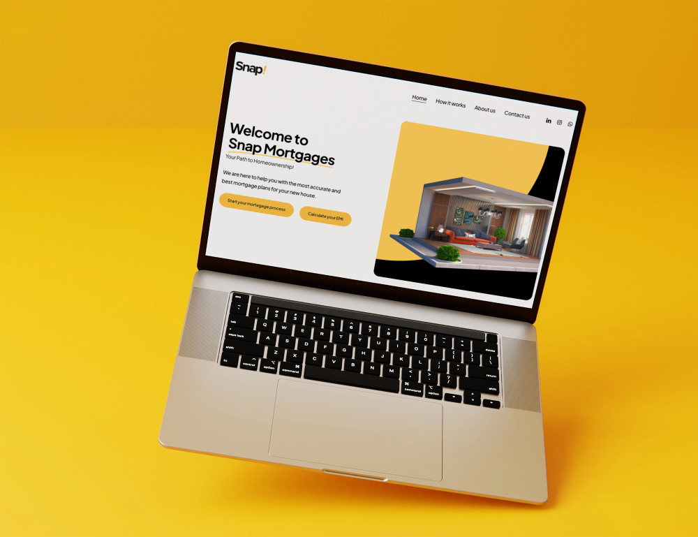 Snap mortgages - uixstudio